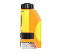 Pocket Microscopio, 60 x a 120 x Kids Microscopio, LED Light Microscopio per bambini, Educational Science Kit per bambini, bambini Beginner Microscopio, bambini Scienza Microscopio, bambini