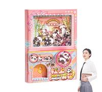 Pocket Notebook, Cute Vending Machine Design Diary, Portable Journal, School Supplies for Boys & Girls, Time Management Organizer, (Small), for Study & Daily Use
