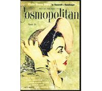 Pocket Notebook/Mini Journal; A6 (4x6"), 100 Pages; Premium White Ruled Paper: Vintage Magazine Cover Design