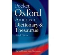 Pocket Oxford American Dictionary and Thesaurus (Tascabile)