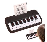 Pocket Piano, Portable Music Instrument, 6.1x1.18in 15 Key Educational Toy, Lightweight Handheld Design, Beginner Friendly Sound Play for Travel, Learning, Kids Ages 3 to 6