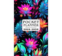 POCKET PLANNER 2026-2030 FOR PURSE: Weekly & Monthly Planning from JANUARY to DECEMBER Small Size with Holidays & , Habit Tracker, and Vision Board |