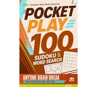 Pocket Play: 100 Anytime Brain Break Sudoku & Word Search Puzzles: Fun Puzzles on the Go