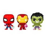 Pocket POP blister 3 figures Marvel Spiderman Hulk Iron Man Easter
