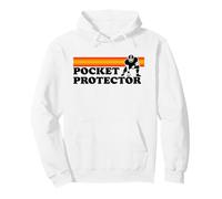 Pocket Protector Funny Offensive Lineman Football O-Line Felpa con Cappuccio
