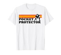 Pocket Protector Funny Offensive Lineman Football O-Line Maglietta