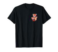 Pocket Red Panda Cute Animal Art Red Panda Bear Giocare Maglietta