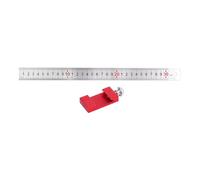 Pocket Righello Carpentiere Scribing Carpenteria Acciaio Piazza Strumenti di Lavorazione Del Legno Misurazione Precisa Marcatura Posizionamento Accurato