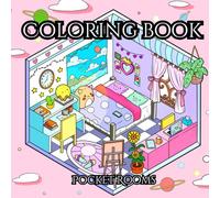 Pocket Rooms - Adult Coloring Book: Color Your Tiny World