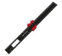 Pocket Ruler Scribe ToolWoodworking Precision Aluminum Alloy Scribing Ruler | Marking Gauge Woodworking Ruler Scribe To Carpenters, Joinery, DIY Projects, Home Improvement, Furniture Making, Hobby Crafts