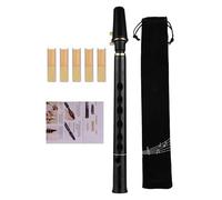 Pocket Sax, 8 Hole C Key Sassofono, Practice Tool Musicians Beginners, Includes Reeds Carrying Bag, Ideal for Learning and Improving Woodwind Skills, Home Use