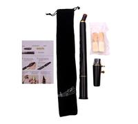 Pocket Sax, 8 Hole C Key Small Sassofono, 1,38 x 14,57in Portable Woodwind Instrument with Reeds Carrying Bag, Perfect Practice Tool for Musicians and Beginners