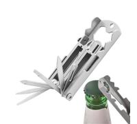 Pocket Screwdriver - Folding Tool, Stainless Steel Screwdriver | Compact Portable Pocket Tool for Fishing Hunting Outdoor Survival Garage Workshop Crafts Travel Boating