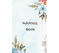 Pocket Size Address Book, A5: Password and Phone Book, Large Print, Easy Fonts