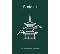 Pocket Size Easy Sudoku Puzzle Book: 220 Sudoku Puzzles for Adults with Solutions | Minimalist | Small Travel Friendly | Easy Book 1