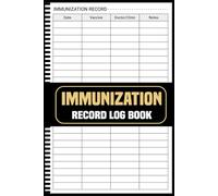 Pocket Size Immunization Record Log Book: Stay Prepared Easily Record And Access Your Shot History