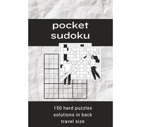 Pocket Size Sudoku for Adults: Travel Size Sudoku Puzzle Book