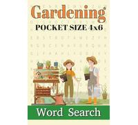Pocket Size Word Search Books 4x6 Gardening: Easy, Mini, Small Travel Compact Size, about Botanicals ,Plants ,Nature and More | 4x6 inches, 110 pages ... Gift for Vacations, Holidays and Free Times