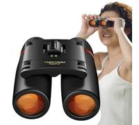 Pocket Small Binoculars,Bird Watching Compact Folding Binoculars with Waterproof,Lightweight Binoculars for Bird Watching Hunting,Portable Binoculars for Adults and Kids,Travelling,Sightseeing