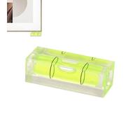 Pocket Spirit Level - Square Magnetic Design, Portable Bubble Measuring Tool | Mini Horizontal Level Gauge For Furniture Installation, RV Leveling, Picture Hanging, Construction Layout Use