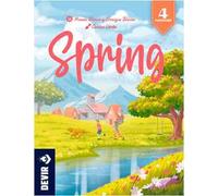 DEVIR Pocket: Spring - Gioco di Carte Strategico per 2 Giocatori, Maggioranze e Costruzione del Giardino, Edizione Multilingua IT EN ES PT CAT