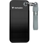 32190 VERBATIM POCKET SSD USB 3.2 GEN 2 1TB BLACK/GREY