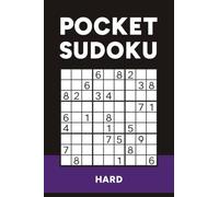 Pocket Sudoku: 150+ Hard Puzzles for Adults | Compact Travel Size Book (4x6 Inches)