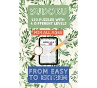 Pocket Sudoku - A Compact & Travel-Friendly Puzzle Book: 4 Difficulty Levels | Easy - Normal - Hard - Extreme | 120 Puzzles with Introduction & Answers