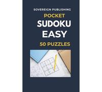 Pocket Sudoku Easy: 50 Easy Sudoku Puzzles | Pocket-Size Travel Edition with Clear Grids and Solutions