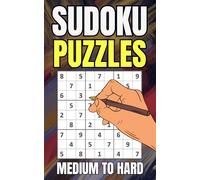 Pocket Sudoku Medium to Hard: Travel Sudoku Puzzles with Solutions