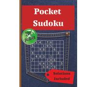 Pocket Sudoku: Mini Sudoku for Adults Featuring Easy, Medium & Hard Logic Puzzles