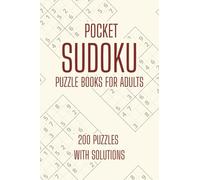 Pocket Sudoku Puzzle Books for Adults: Pocket-Sized Logic Fun for Adults | 200 Puzzles with Answers | A Thoughtful Gift for Friends & Family