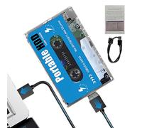 Pocket Super Console Cassette, Plug and Play Console per videogiochi integrata in oltre 60000 giochi, 70 emulatori classici ad alta definizione 4K, stick di gioco, uscita interfaccia multimediale ad