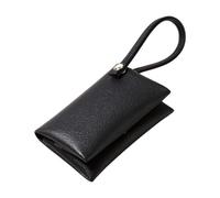 Pocket Tissue Pouch, Reusable Waterproof Tessuto Holder, Portable Travel Organizer, Black, Beige, Lightweight, Compact, Ideal for Outdoor, Workplace, Daily Use, 34 g