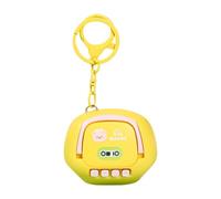 Pocket Voice Recorder - Audio Keychain Device | Cartoon Mini Recorder with Touch Recording, Voice Capture Reduction for Clear Sound, Sound Capture Tool for Play, Keychain Pendant with Keyring