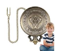 Pocket Watch Dice, set di dice in metallo, set RPG Dice Set, Polyhedral Game Dice, Role Playing Game Dice, Tablet op Dice, Retro Dice for RPG, Polyhedral Dice Set, Vintage Dice for Games