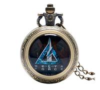 Pocket Watch Necklace Necklace Clock Gift Gift Watch Wall Clock Pendant Pocket Watch DeltaForce