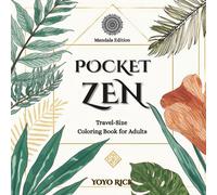 Pocket Zen: Travel-Size Coloring Book for Adults - Mandala Edition