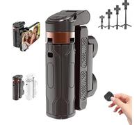 Pocketflex Mini Treppiede, Mini Treppiede portatile, Mini Treppiede Selfie Stick con interruttore a pulsante remoto One-Touch (Noir)