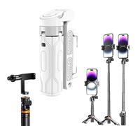 Pocketflex - Mini treppiede, rotazione a 360°, flessibile, originale, accessorio per telefono, compatibile con controllo remoto, per registrazione video (bianco)