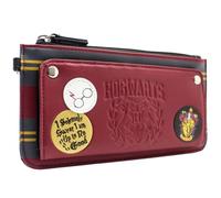 PocketGear Harry Scuola di Magia Potter Giuro Solennemente Borsa/Portamonete Clutch Tasca per Monete & Porta Carte, Rosso