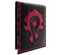PocketGear World Of For The Horde Warcraft Scudo Iconico Portafoglio/Portamonete Bi-Fold Porta Documento & Carte, Nero