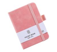 PocketNotebook 200 pagine a righe e nastro, B | Chiusura elastica intorno alla copertina, pagine di carta per iscrizioni scritte a mano, per appunti di lavoro e liste di