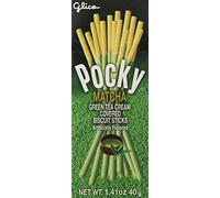 Pocky Matcha Green Tea Covered Biscuit Sticks, 1.41 oz