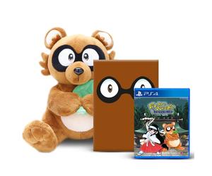 Pocky & Rocky Reshrined Collector's Edition Plushie Bundle (PlayStation 4) - LIMITATO