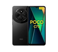 XIAOMI Poco C75 - Smartphone da 8+256GB, Schermo HD+ da 6,88" a 120 Hz, Medialek Helio G81, tripla fotocamera da 50 MP+2 MP, 5000 mAh (Black, 8+256G)