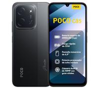 POCO C85 6GB 128GB 6.9" 120Hz Doppia SIM 4G 6000mAh 33W 50MP IP64 Android 15 Nero