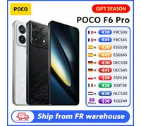 POCO F6 Pro 5G Versione globale Smartphone Snapdragon ® 8 Gen 2 6,67'' Flusso 120Hz AMOLED DotDisplay 120W Carica NFC