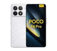 Poco F6 Pro, Snapdragon® 8 Gen 2, tripla fotocamera 50MP, Ricarica iperveloce a 120W, 5.000mAh, 12GB+256GB, Bianco