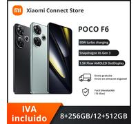 POCO F6 Smartphone Versione globale Snapdragon ® Batteria 8s Gen 3 90W Turbo Ricarica 5000mAh